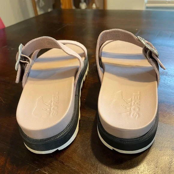 NIB, SOREL MAUVE ROAMING SLIDES, 7.5 - Picture 3 of 5